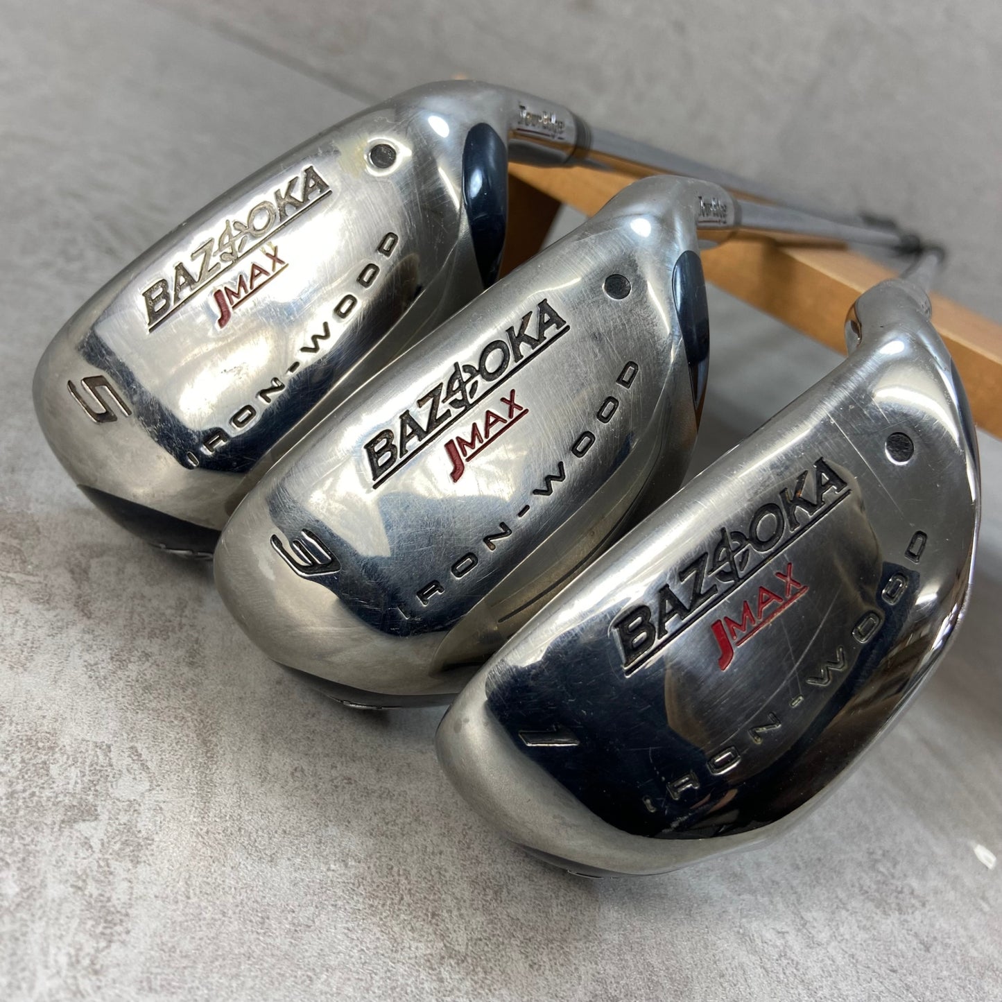 ツアーエッジ　バズーカ　JMAX メンズゴルフ　ユーティティアイアン　3本セット　R 右利き用　1UT 2番　3番　TourEdge 　BAZOOKA