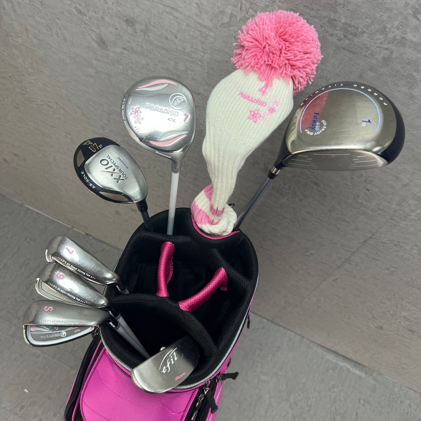 フィットウェイ　スリクソン　レディースゴルフ　クラブセット　8本　右利き用　L　Fitway　SRIXON