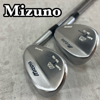 ミズノ　MP Tシリーズ　クローム　メンズゴルフ　ウェッジセット　2本　右利き用　53° 58°　MIZUNO