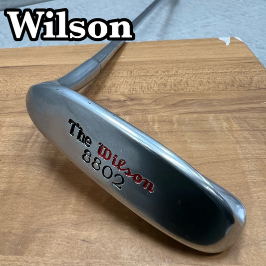 WILSON　8802　メンズゴルフ　L字パター　約34.5インチ　右利き用　ウィルソン