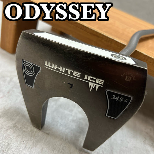 オデッセイ　ホワイトアイス　345G　メンズゴルフ　パター　右利き用　35インチ　ネオマレット　ODYSSEY　WHITE　ICE