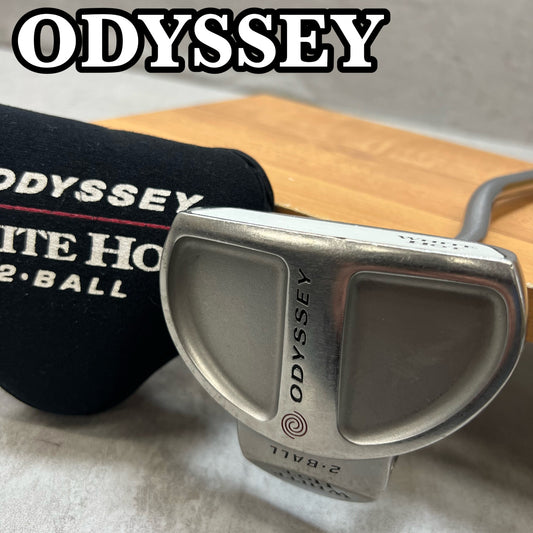 オデッセイ　ホワイトホット　2ボール　メンズゴルフ　パター　右利き用　35インチ　ネオマレット　ODYSSEY　WHITE HOT
