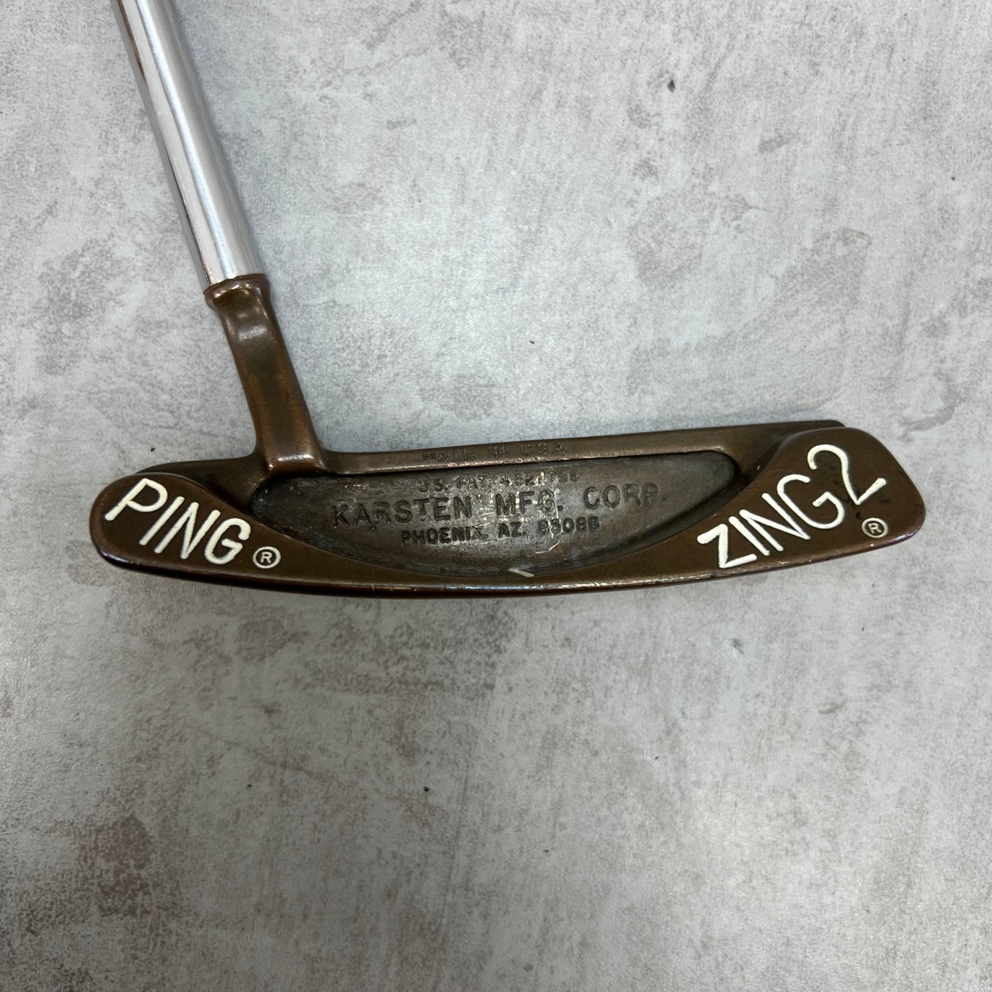 PING　ZING2　カッパー　メンズゴルフ　パター　右利き用　36インチ　ピン　ジング