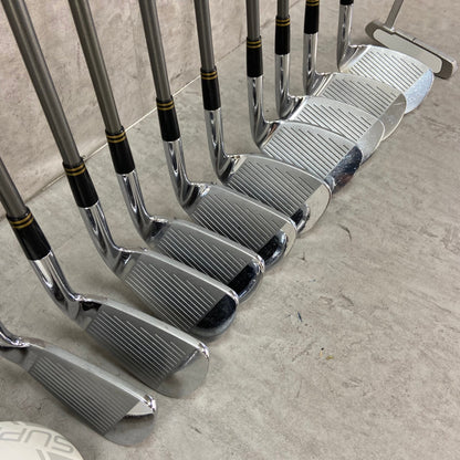 レフティー　テーラーメイド　アディダス　メンズゴルフセット　14本　左利き用　S　TaylorMade　adidas