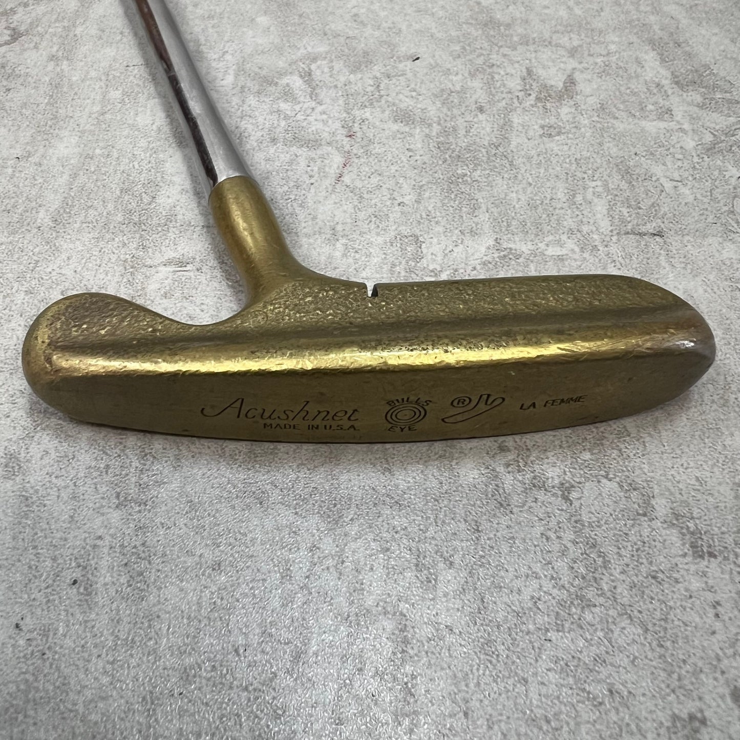 アクシネット　ブルズアイ　メンズゴルフ　パター　右利き用　約34インチ　ACUSHNET　BULLS EYE