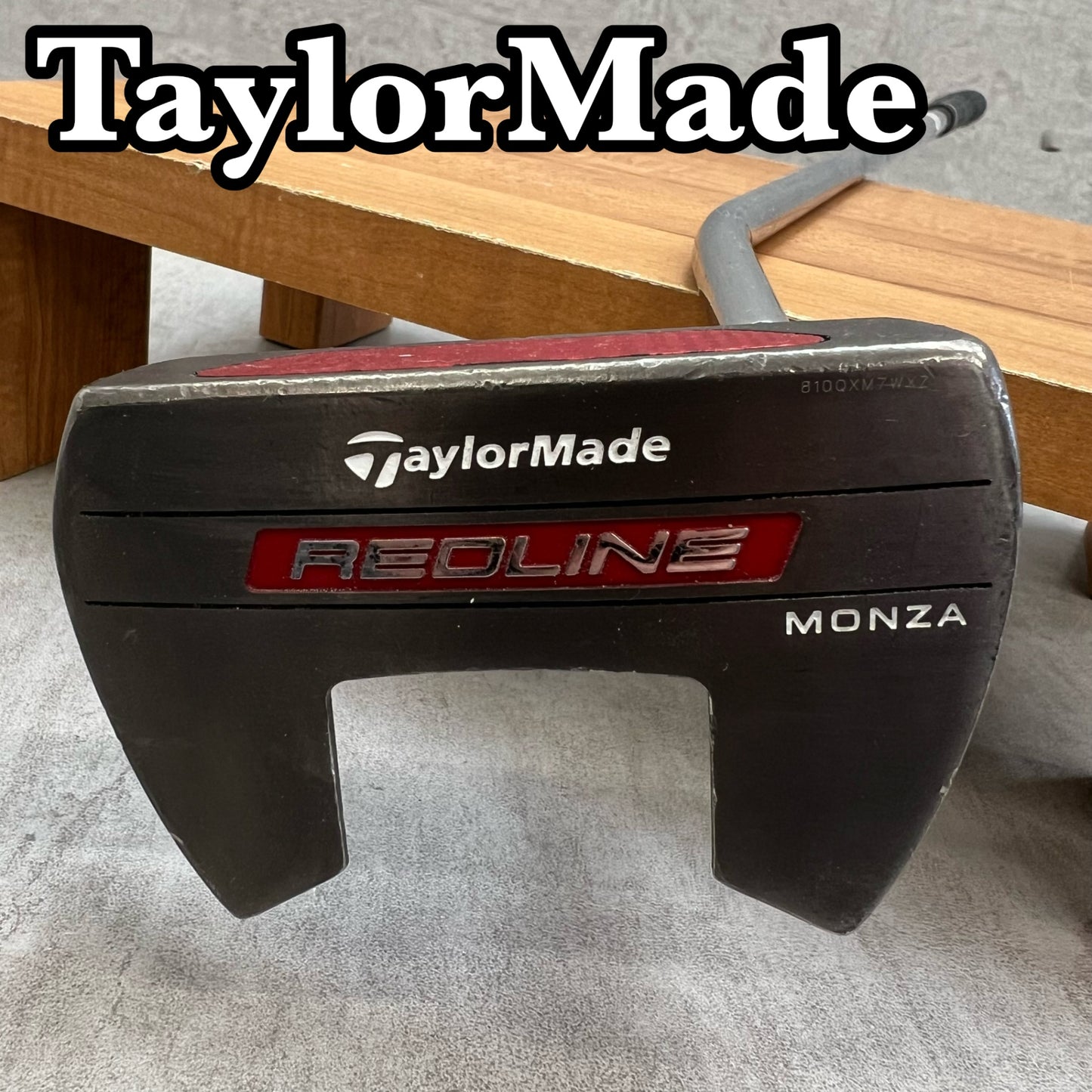 テーラーメイド　レッドライン　モンザ　メンズゴルフ　パター　右利き用　33インチ　TaylorMade　REDLINE MONZA