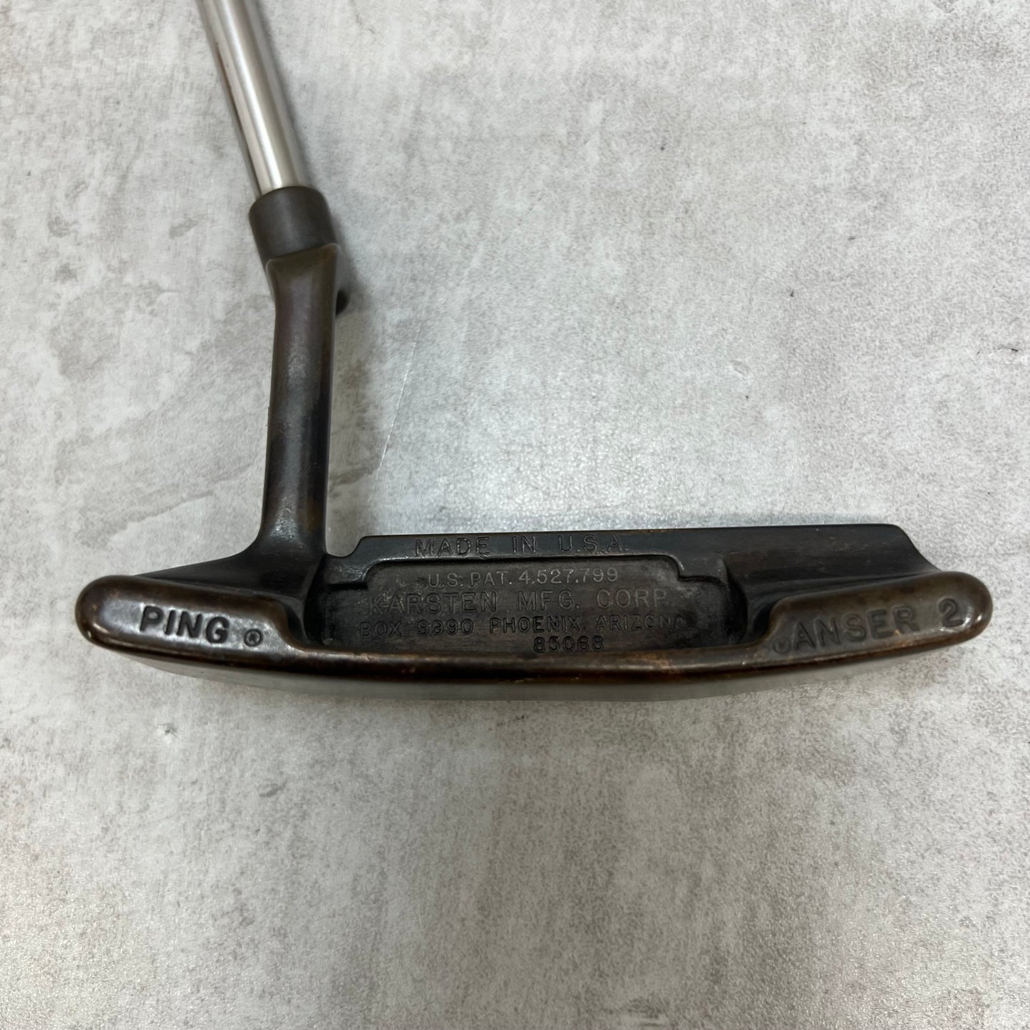 PING　ピン　ANSER2　メンズゴルフ　PT　パター　ピン型　クランク　33.1インチ	右利き用