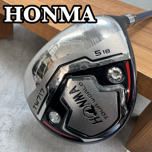 ホンマ　ツアーワールド　TW717　メンズゴルフ　5W　S　18°　右利き用　フェアウェイウッド　クリーク　HONMA　TOUR WORLD