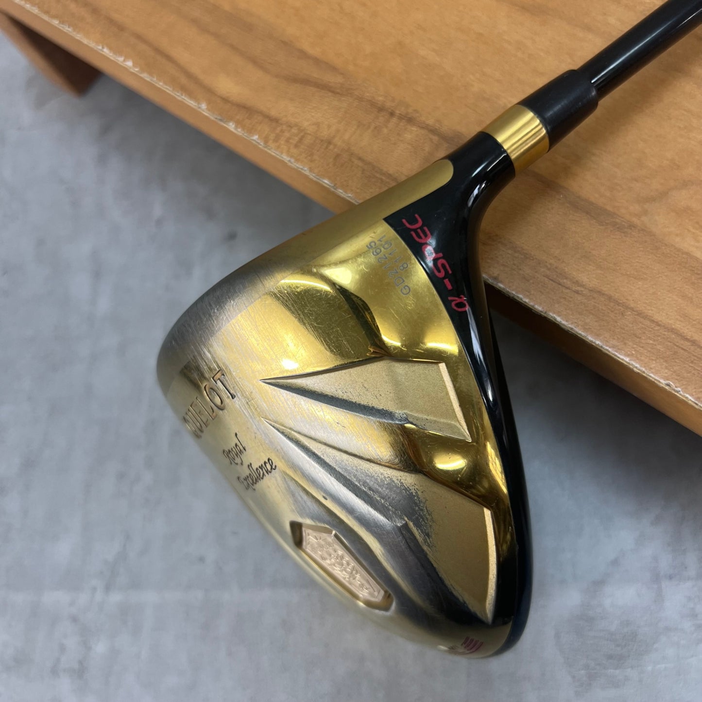ジオテックゴルフ　クロト　ロイヤルエクセレンス　メンズゴルフ　ドライバー　DR　47インチ　10.5°　D-7　R　右利き　QUELOT ROYAL EXCELLENCE