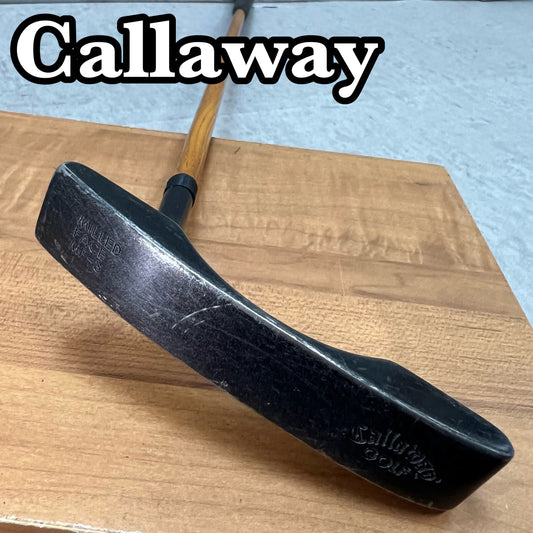 Callaway キャロウェイ　ミルドフェース　MF-3　ヒッコリースティック　メンズゴルフ	パター	ピン型　34インチ　右利き用