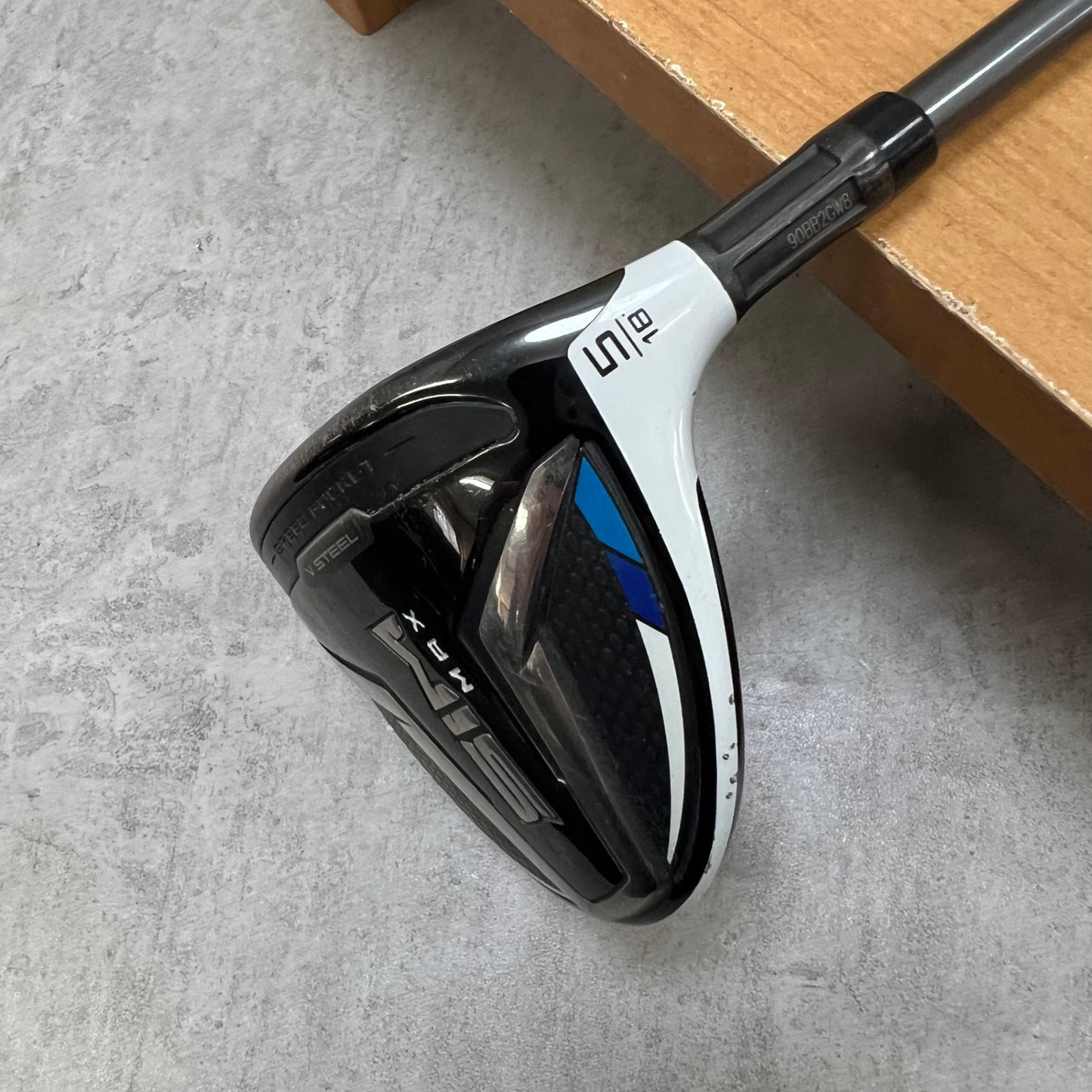 TaylorMade　テーラーメイド　SIM MAX　シムマックス　メンズゴルフ　フェアウェイウッド　5W　クリーク　18°　R　右利き用