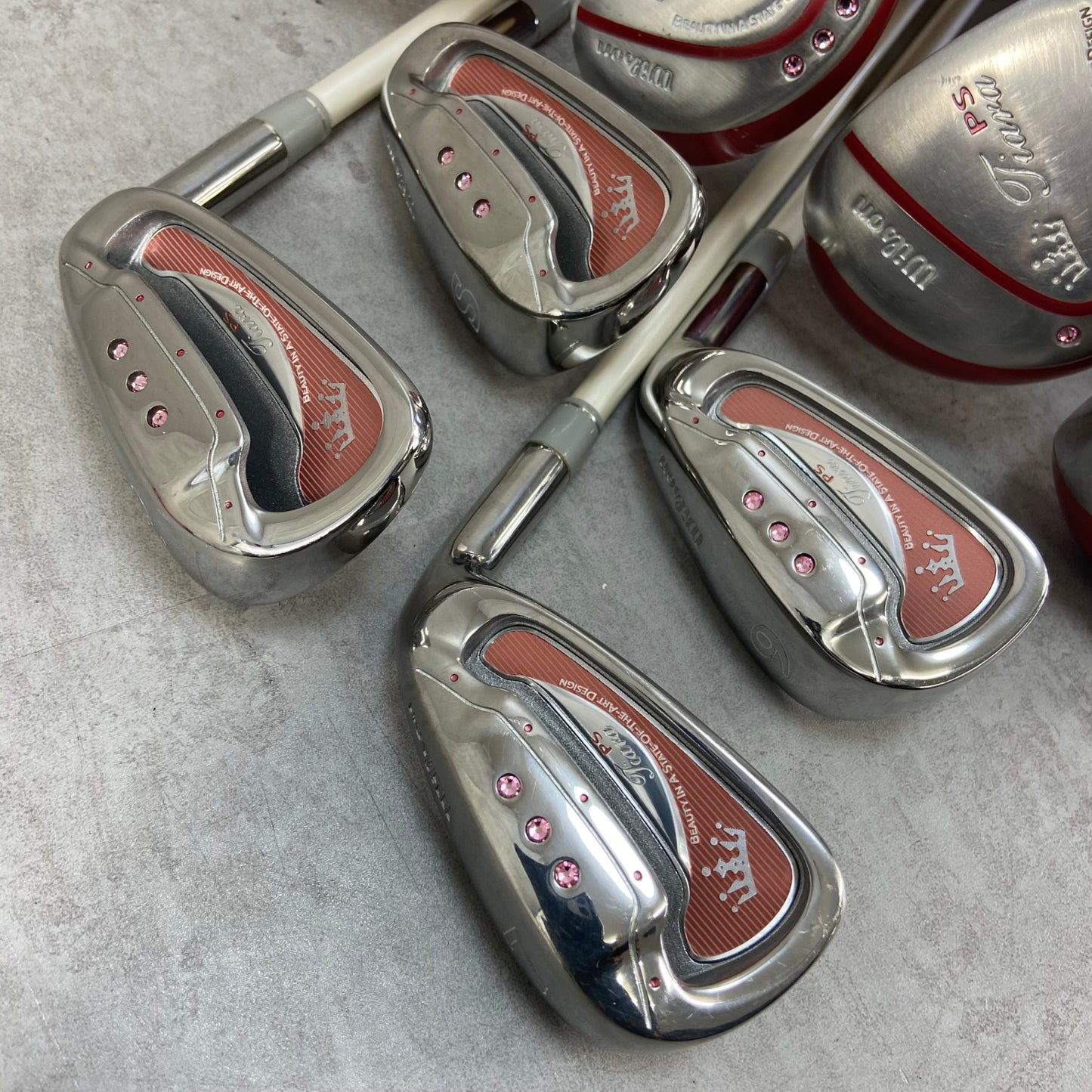 ウィルソン　ティアラ PS 　レディースゴルフ　クラブセット　8本　L　右利き用　Wilson　Tiara