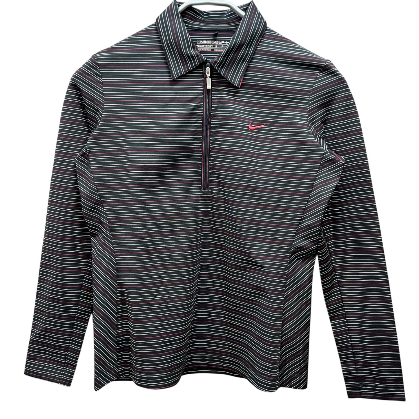 Nike　レディースゴルフウェア　長袖トップス 　ハーフジップ　S 　シャツ ポロシャツ　アパレル　ナイキ