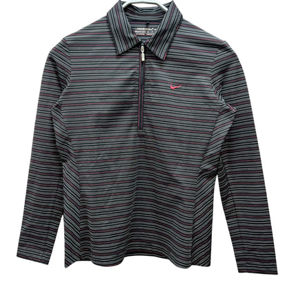 Nike　レディースゴルフウェア　長袖トップス 　ハーフジップ　S 　シャツ ポロシャツ　アパレル　ナイキ