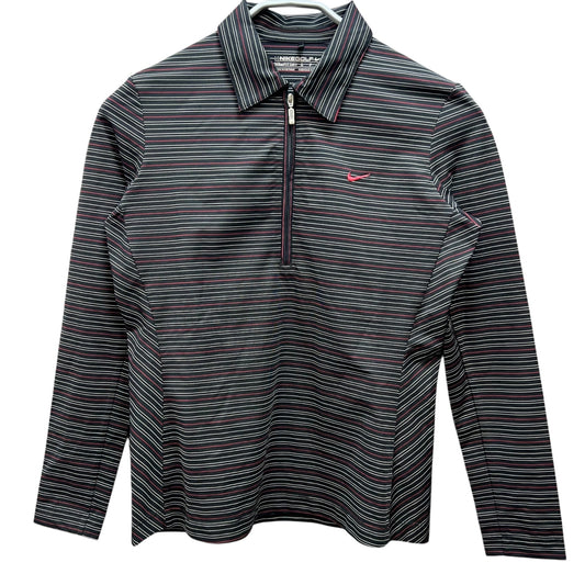 Nike　レディースゴルフウェア　長袖トップス 　ハーフジップ　S 　シャツ ポロシャツ　アパレル　ナイキ