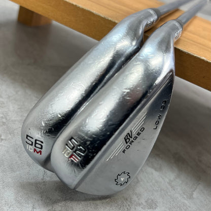 タイトリスト　フォージド　2017年　メンズゴルフ　ウェッジ2本セット　S200　右利き用　アプローチ　サンド　Titleist　FORGED