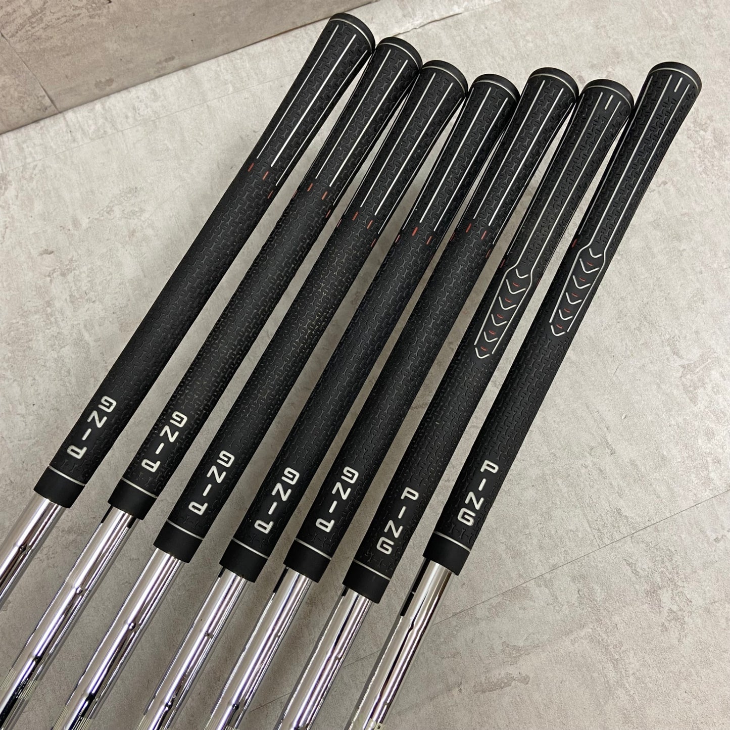 PING G20 メンズゴルフ　アイアンセット　7本　S　右利き用　ピン　パープルドット