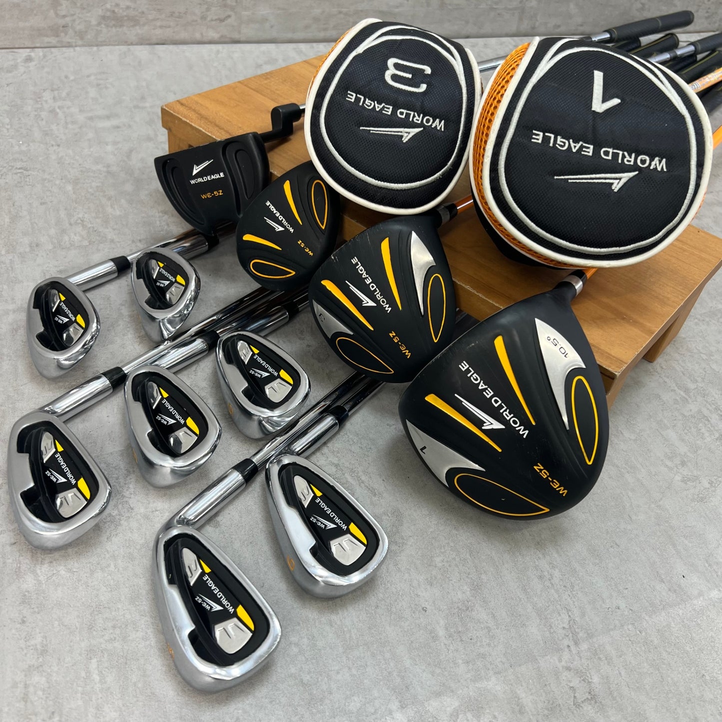 ワールドイーグル　アディダス　メンズゴルフ　クラブセット　11本　R　右利き用　WORLD EAGLE　adidas