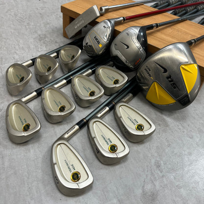 ナイキ　ダンロップ　メンズゴルフ　クラブセット　14本　右利き用　NIKE　DUNLOP