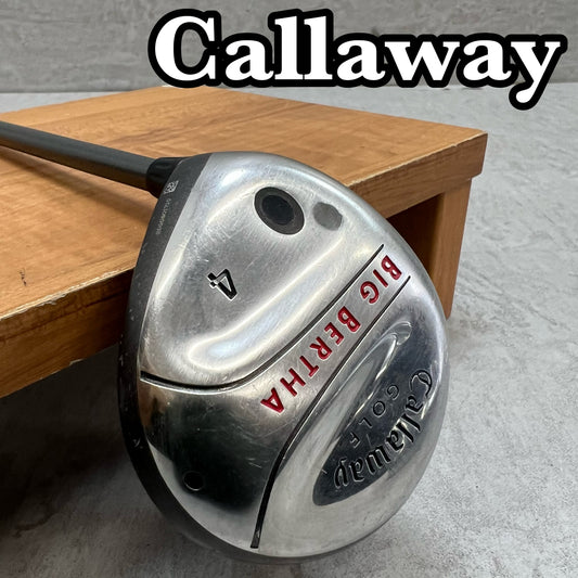 Callaway　キャロウェイ　BIG　BERTHA　ビッグバーサ　レディースゴルフ　FW　フェアウェイウッド　4W　Baffy　バフィ　17°　C-3　L	レフティー　左利き用