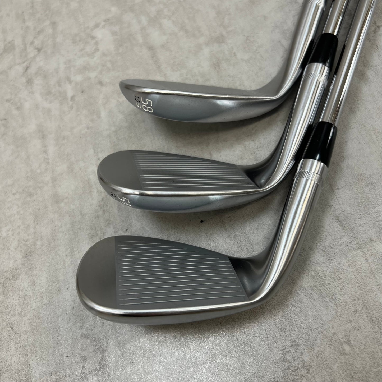 タイトリスト　ボーケイデザイン SM7　メンズゴルフ　ウェッジ3本セット　50° 54° 58°　右利き用　N.S.PRO  S Titleist VOKEY DESIGN