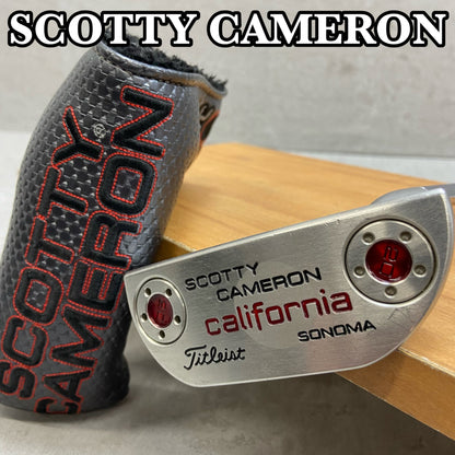 スコッティキャメロン　カリフォルニア　ソノマ　メンズゴルフ　パター　右利き用　33インチ　SCOTTY CAMERON　california SONOMA
