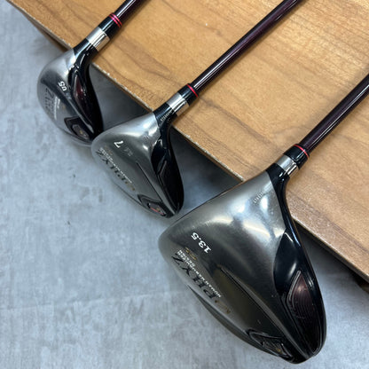 ブリヂストン　ファイズ　CL　レディースゴルフ　ウッド3本セット　L　右利き用　ドライバー　フェアウェイウッド　ユーティリティ　BRIDGESTONE PHYZ