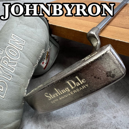 JohnByron　500本限定モデル　031/500　SILVERPLATED　メンズゴルフ　パター　約35インチ　右利き用　ジョンバイロン