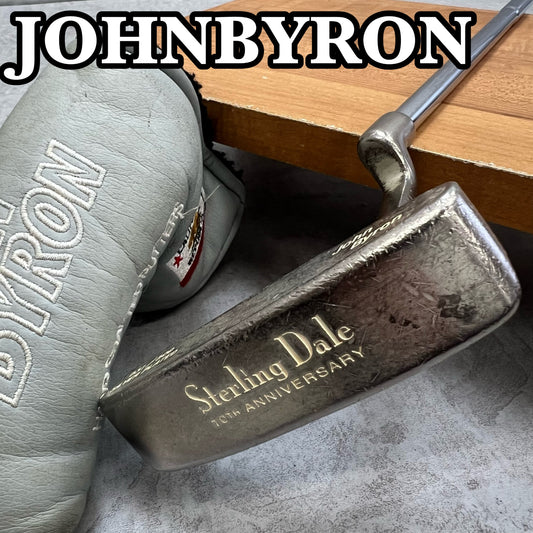 JohnByron　500本限定モデル　031/500　SILVERPLATED　メンズゴルフ　パター　約35インチ　右利き用　ジョンバイロン
