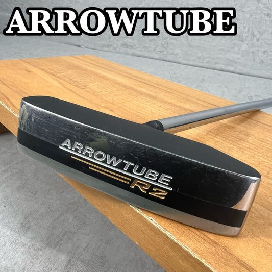 センターシャフト　アローチューブ　R2　メンズゴルフ　パター　右利き用　34インチ　ピン型　ARROWTUBE