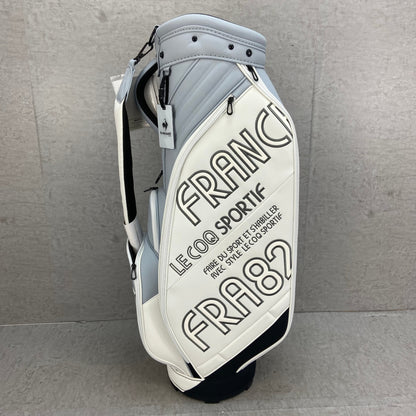 未使用品　ルコックスポルティフ　キャディバッグ　カート式　6分割　約9型(約23cm)　約3.3Kg　LE COQ SPORTIF