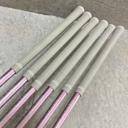 プロギア スウィープ CT-11 レディースゴルフ アイアンセット 6本 L相当 右利き用 カーボン PRGR Sweep