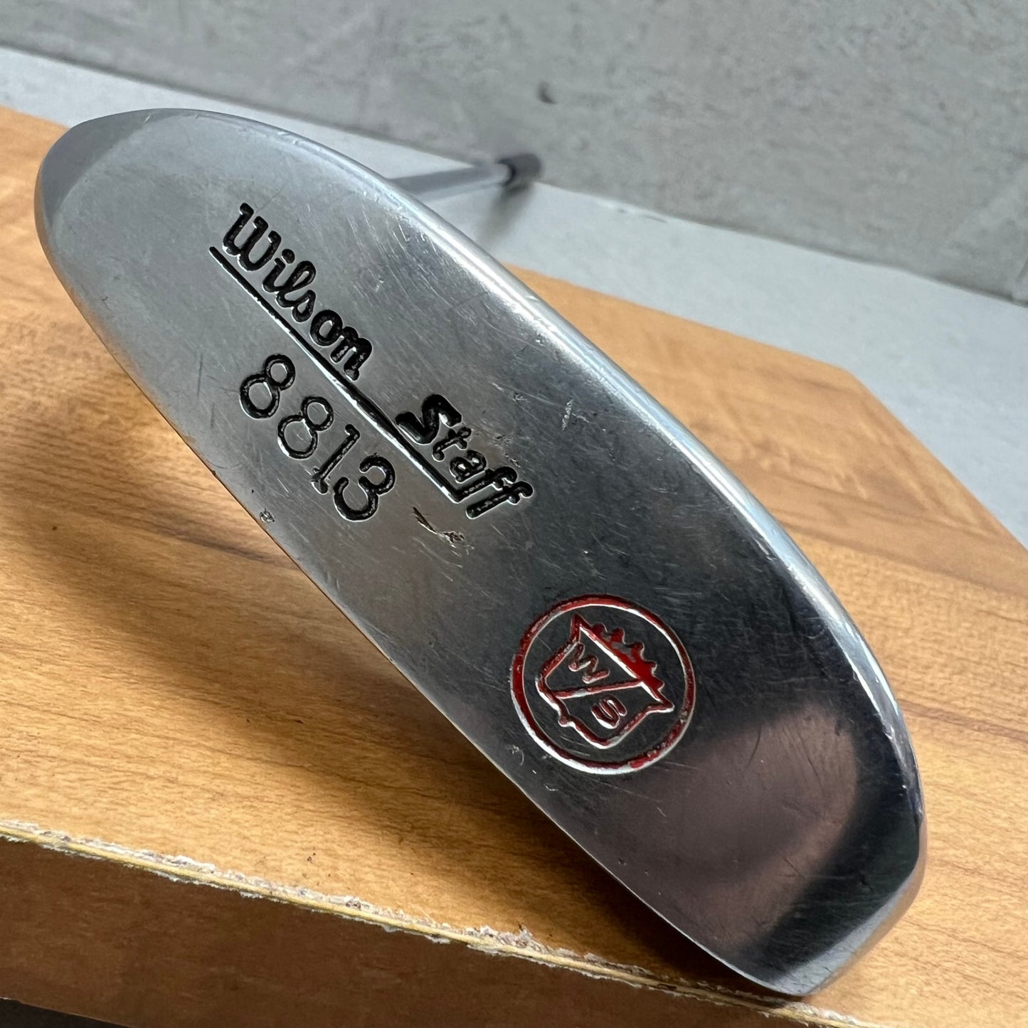 Wilson Staff　ウィルソンスタッフ　8813　メンズゴルフ　PT　パター　ピン型　L字　34.6インチ　右利き用