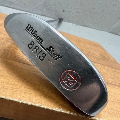 Wilson Staff　ウィルソンスタッフ　8813　メンズゴルフ　PT　パター　ピン型　L字　34.6インチ　右利き用