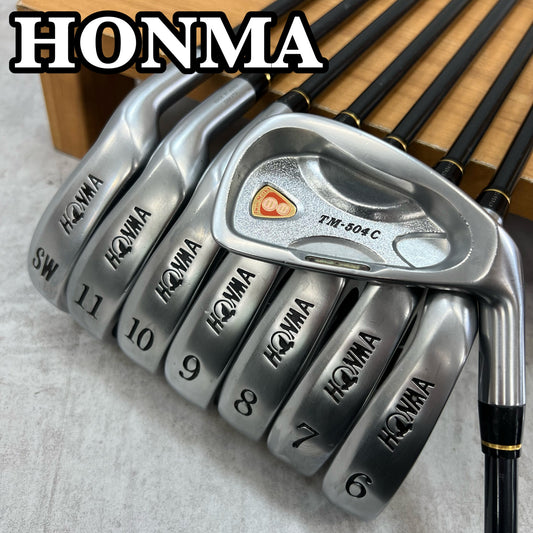 ホンマ　ツインマークス　TM-504C　レディースゴルフ　アイアンセット　8本　L　右利き用　HONMA　Twin Marks　1STAR　スター　星