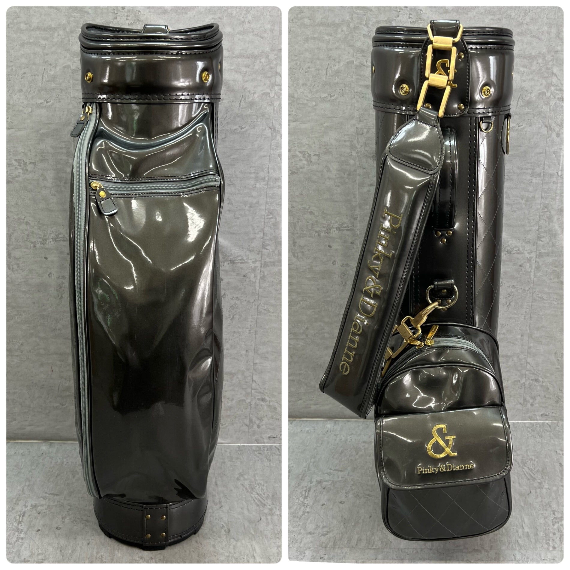 ピンキーアンドダイアン ゴルフ用キャディバッグ カート式