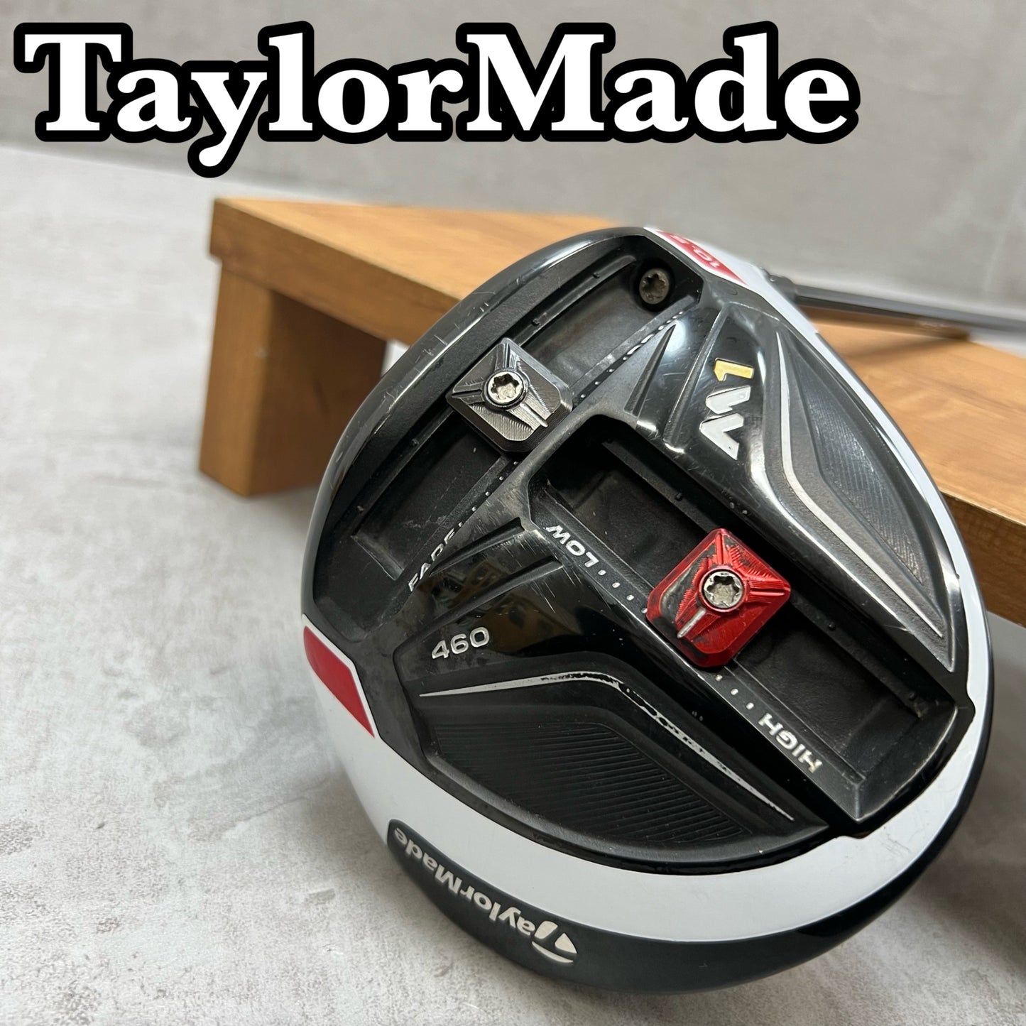 TaylorMade　テーラーメイド	M1　メンズゴルフ　DR　ドライバー	1W　10.5°　D-3　S　右利き用