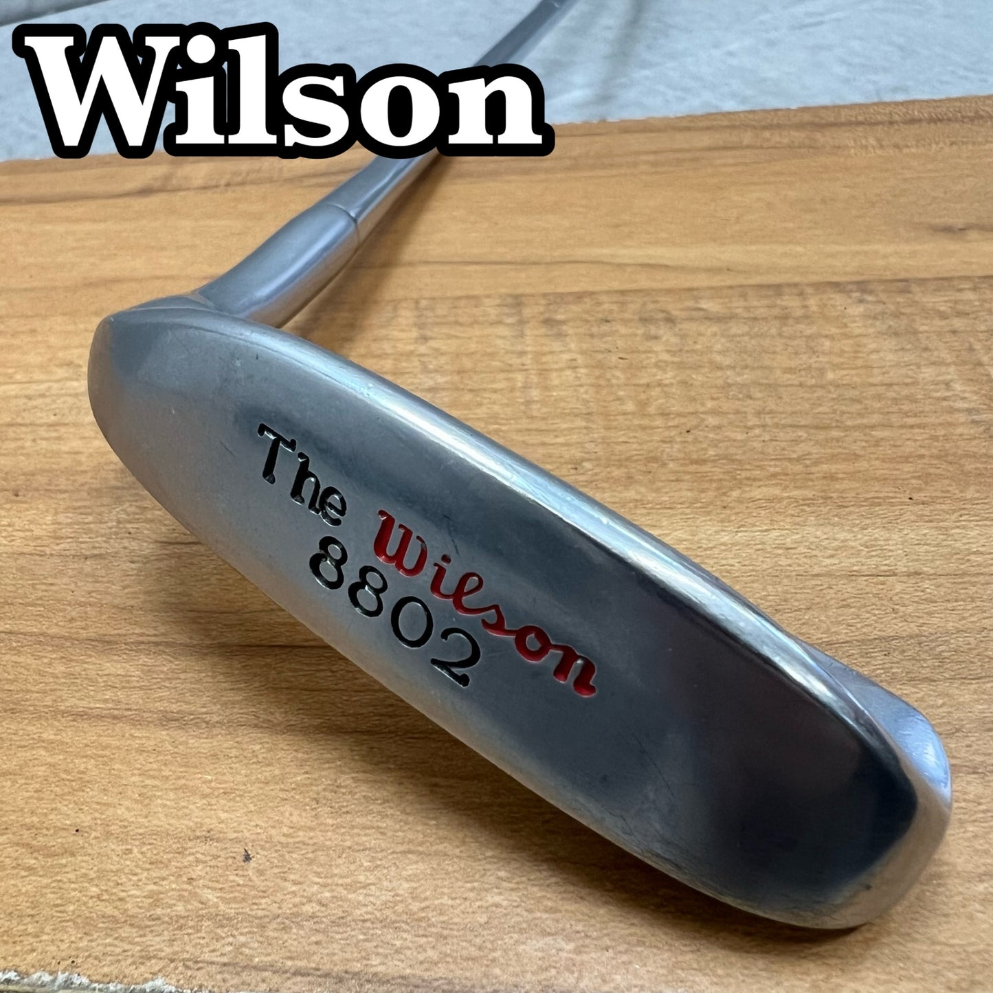 ウィルソン　8802　メンズゴルフ　L字パター　右利き用　34インチ　Wilson