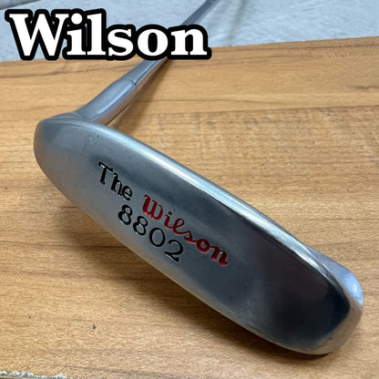 ウィルソン　8802　メンズゴルフ　L字パター　右利き用　34インチ　Wilson