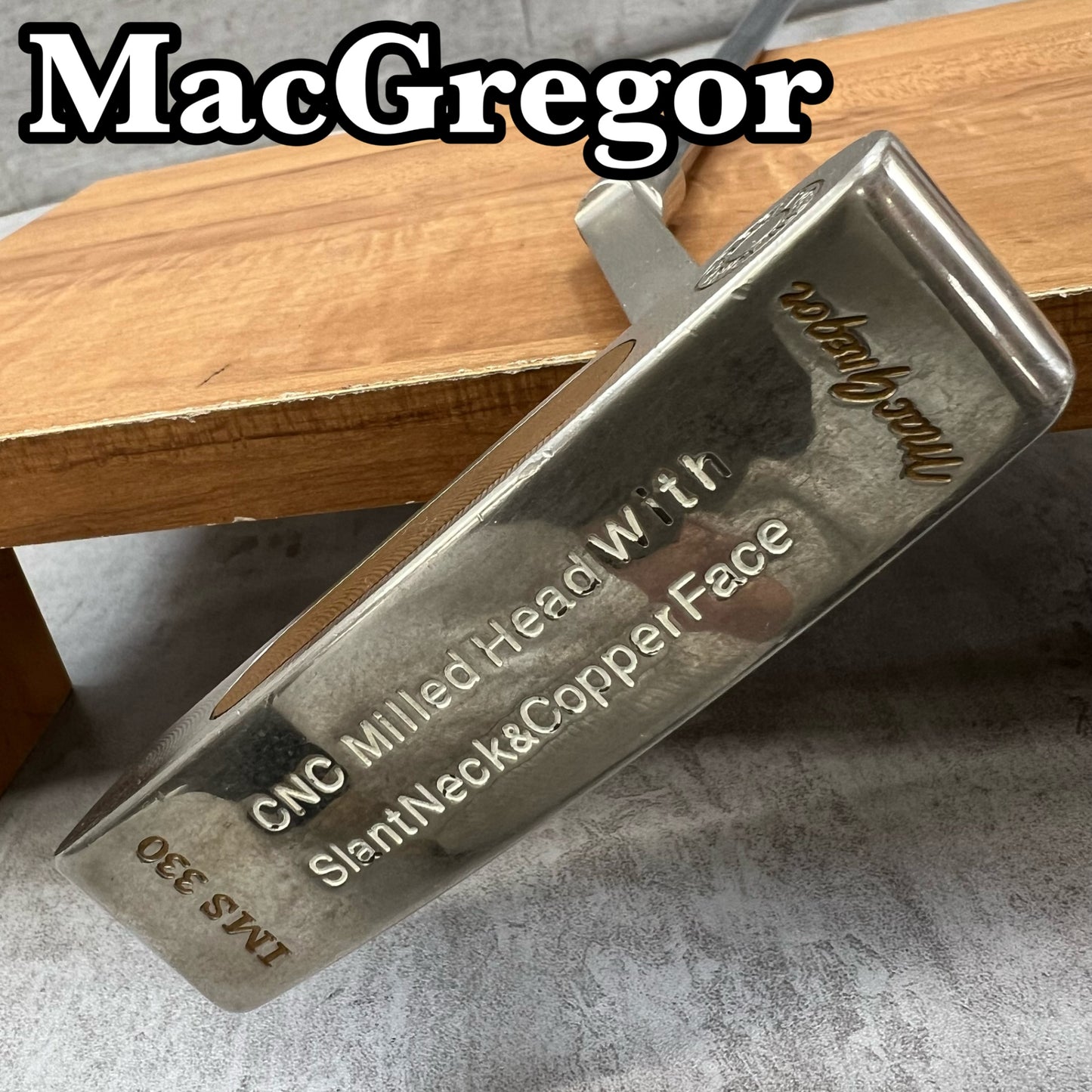 マグレガー　IMS330 IRON MASTER　メンズゴルフ　パター　右利き用　34インチ　ピン型　MacGregor　アイアンマスター