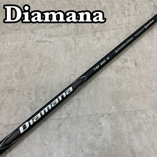 MITSUBISI ミツビシケミカル　三菱　DiamanaTM60　ディアマナTM60　メンズゴルフクラブシャフト　5W　FW　フェアウェイウッド用　41.5インチ　S　TaylorMade　テーラーメイド用スリーブ