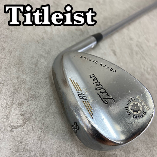 タイトリスト　ボーケイデザイン　SM4　メンズゴルフ　サンドウェッジ　SW　右利き用　Titleist　VOKEYDESIGN