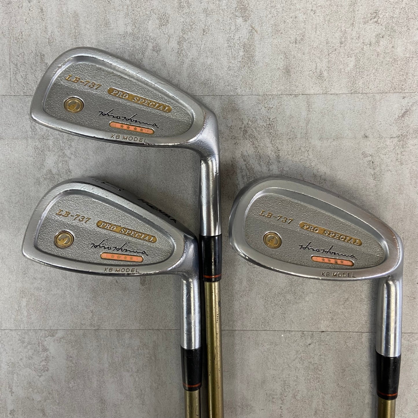 HONMA GOLF　ホンマゴルフ　LB-737　PROSPECIAL　メンズゴルフ　ウェッジ　3本セット　10番アイアン　11番アイアン　SW　サンド　R　右利き用