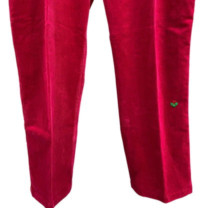 BLOOD SHIFT　メンズ　ボトムス　コーデュロイ　ワンポイントロゴ　パンツ　ズボン　スラックス　男性用　ゴルフアパレル　ブラッドシフト