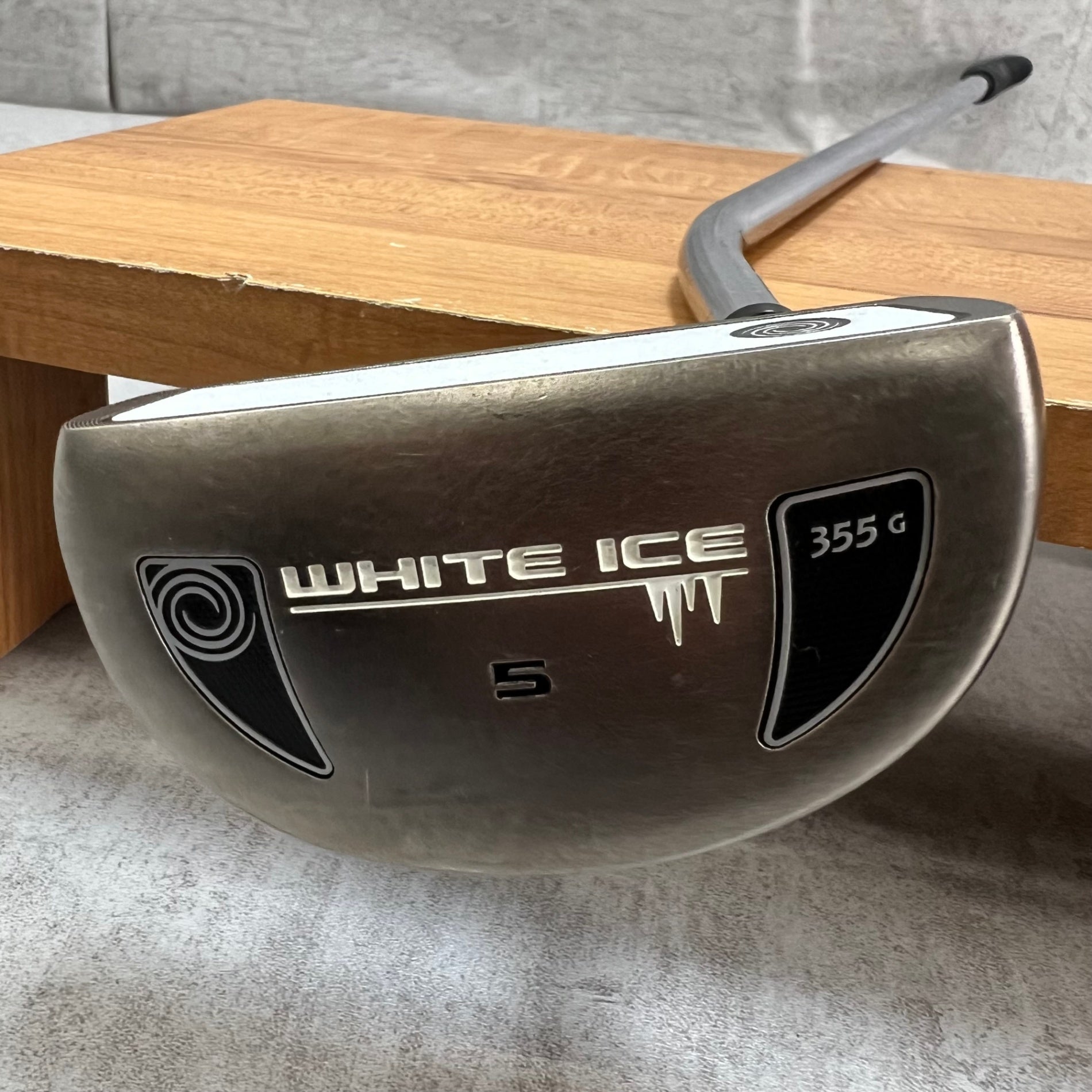 ODYSSEY WHITE ICE 355G パター　極美品 オデッセイ ホワイトアイス 5 メンズゴルフ パター 右利き用 ODYSSEY