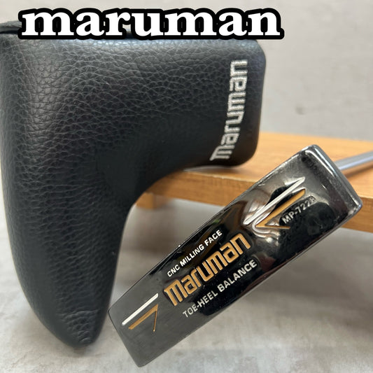 マルマン　MP-7228　メンズゴルフ　パター　右利き用　34インチ　maruman　ヘッドカバー
