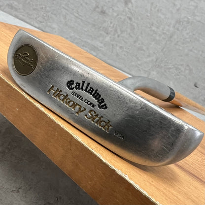 Callaway キャロウェイ　Hickory Stick　ヒッコリースティック　メンズゴルフ　パター　ピン型　木製シャフト	34インチ　右利き用