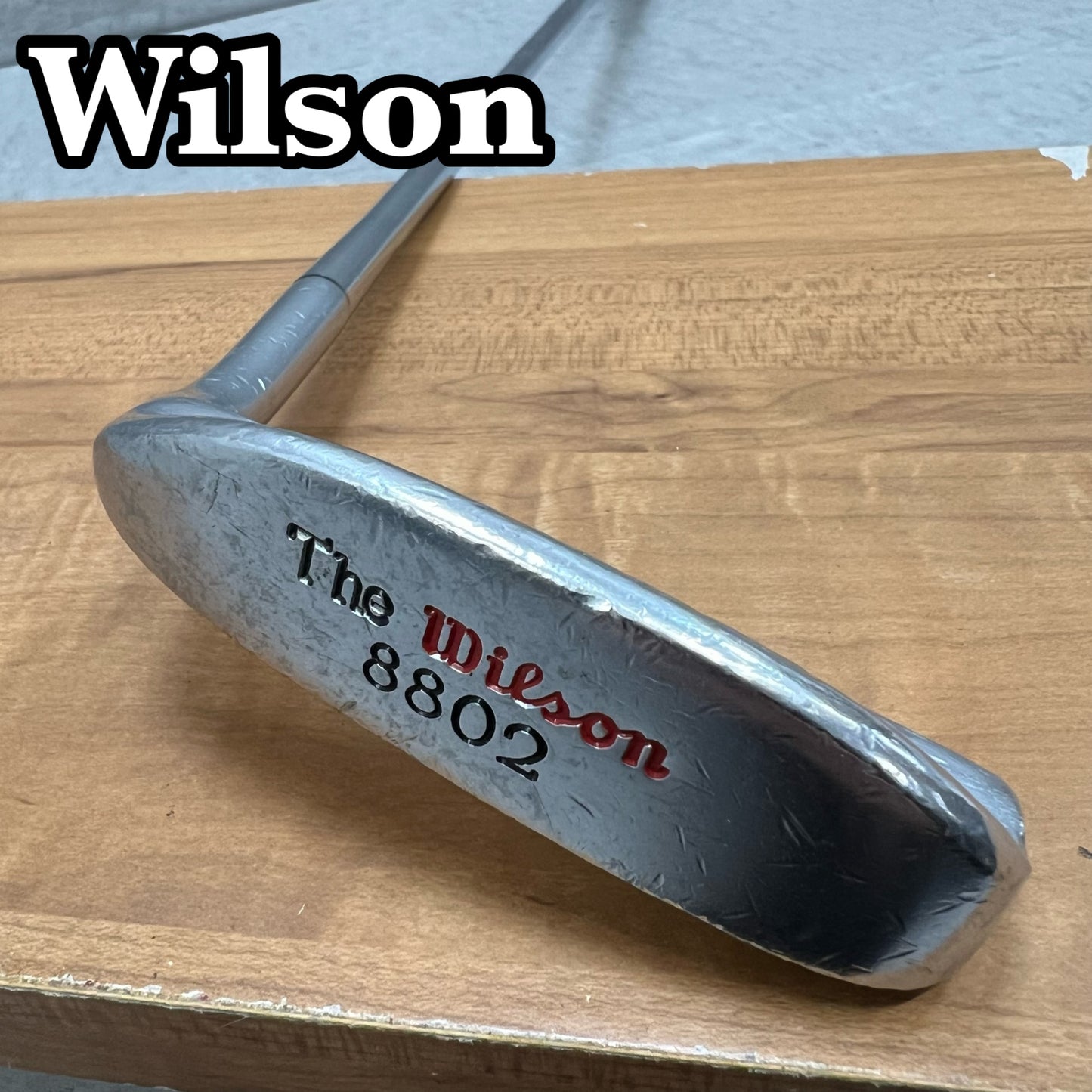 The Wilson　8802　メンズゴルフ　L字パター　約35インチ　右利き用　ウィルソン