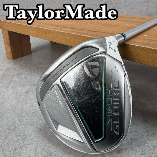 テーラーメイド　ステルスグローレ　レディースゴルフ　7W　L　右利き用　フェアウェイウッド　TaylorMade　STEALTH GLOIRE