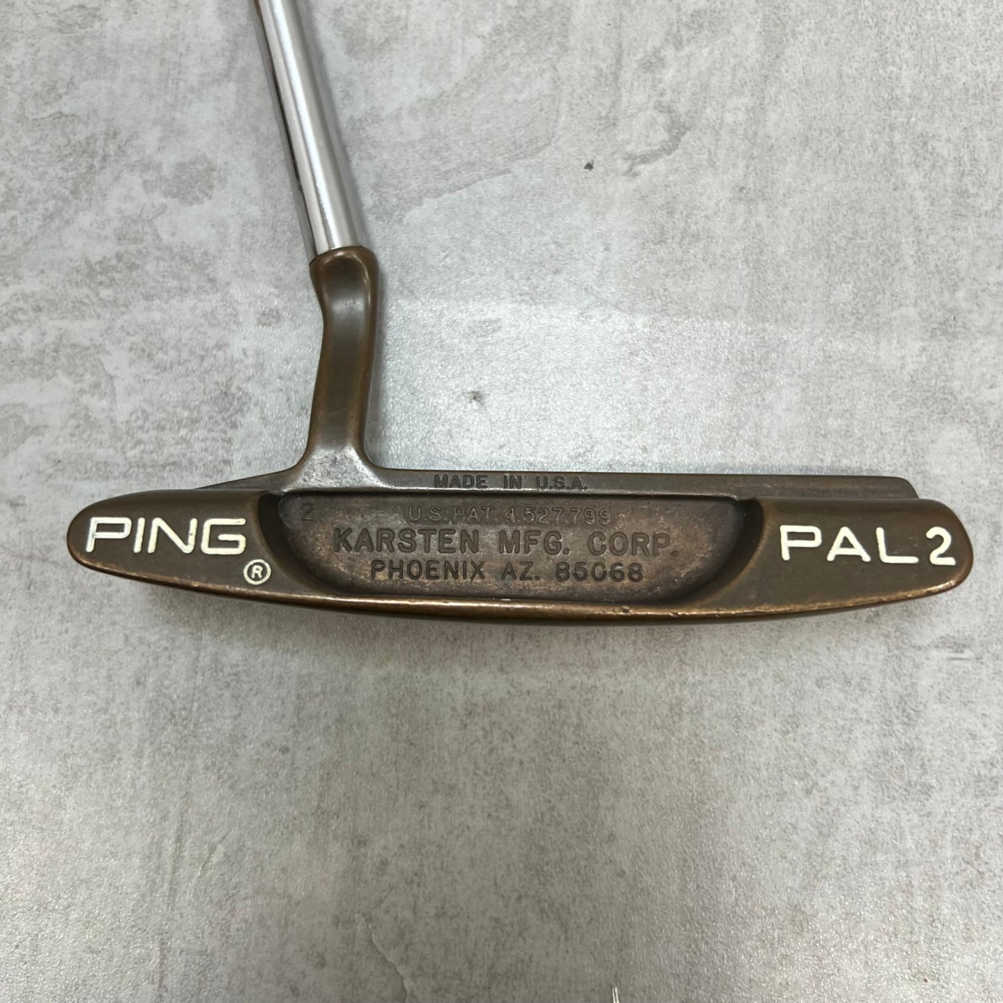 PING　PAL2　BeCu　メンズゴルフ　パター　約35インチ　右利き用　ピン　パル２　ベリリウムカッパー